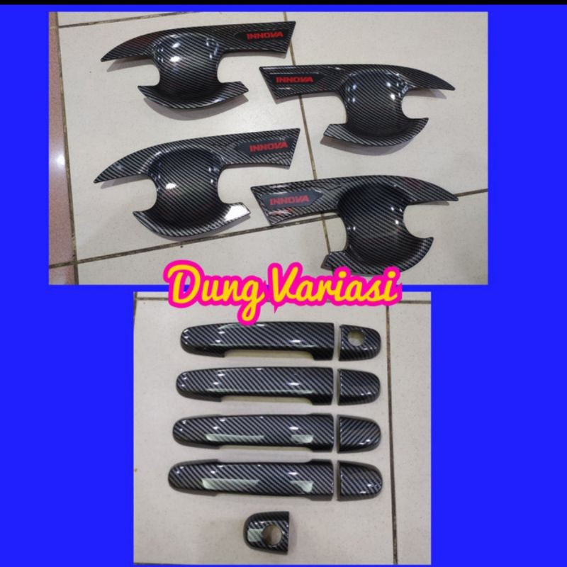 paket outer handle Innova lama grand innova  2004-2015 carbon