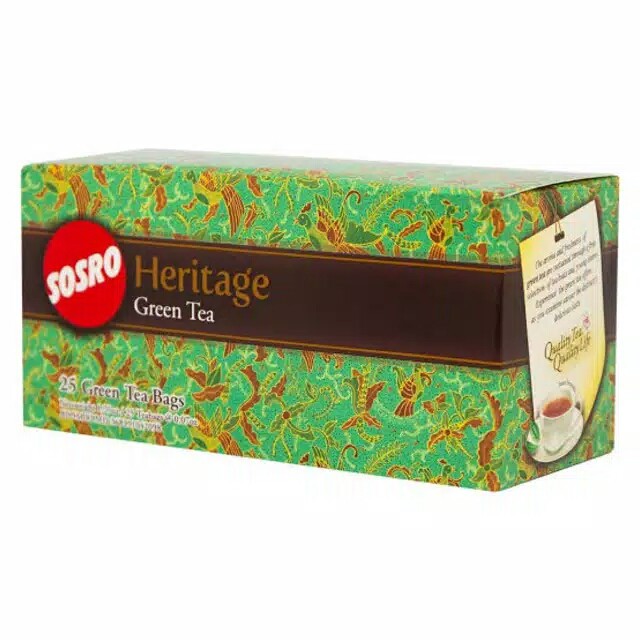 

TEH SOSRO HERITAGE Green Tea - 25 Bags