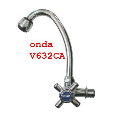 Kran / keran air leher angsa 1/2&quot; v632ca onda