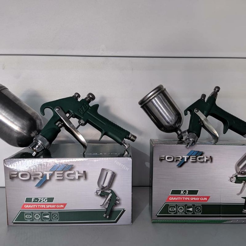 SPRAYGUN TERMURAH Fortech Gravity Type Spet (sprey gun) / Spray gun / Semprotan Cat