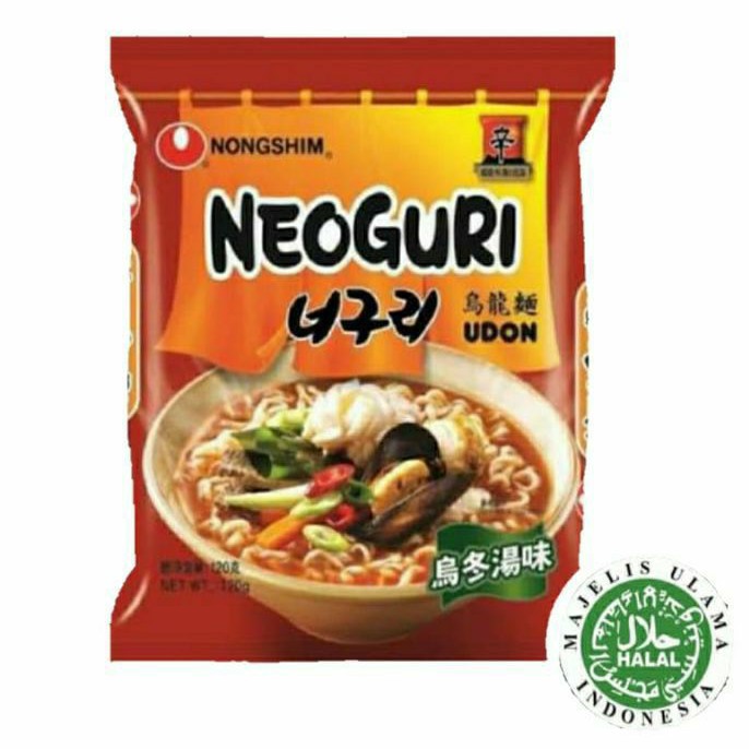 

[Logo HALAL] NongShim Neo Guri Udon RamDon Parasite - Ramyun Spicy Korea