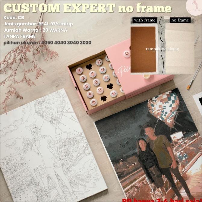 

[COD] PAINT BY NUMBER KIT CUSTOM TERPERCAYA Kode 594