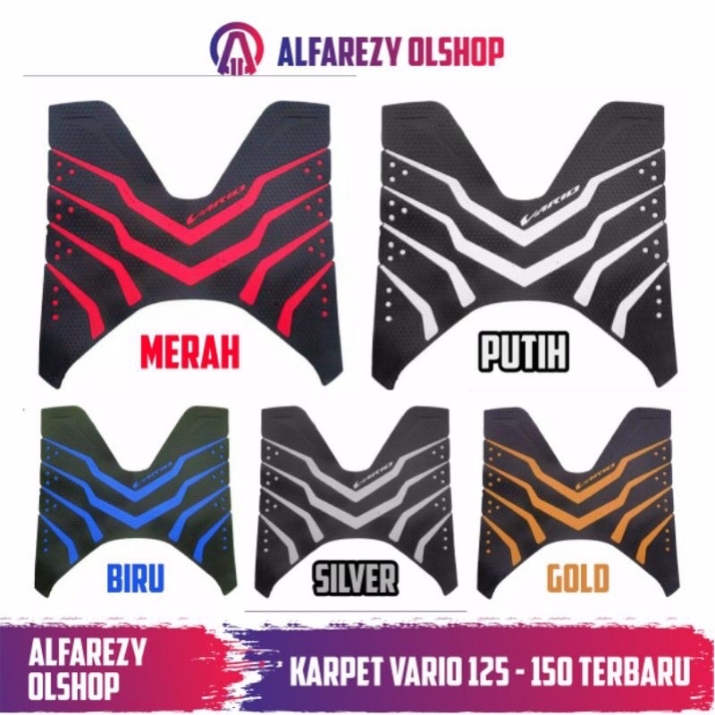monster Karpet Motor Honda Vario new 125 - 150 / Alas Kaki Vario Esp Terbaru 150 -125 Tahun 2018 Tah