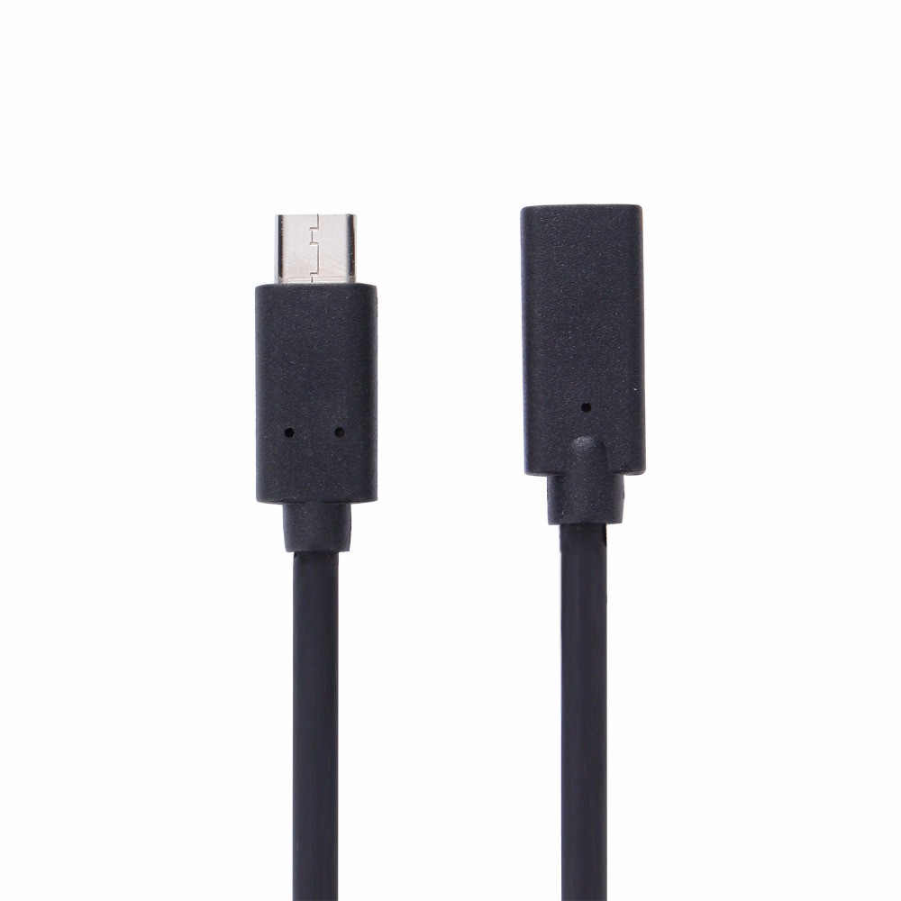 Kabel Ekstension USB Type C Male ke USB Type C Female 1 Meter - OMUABHBK Black