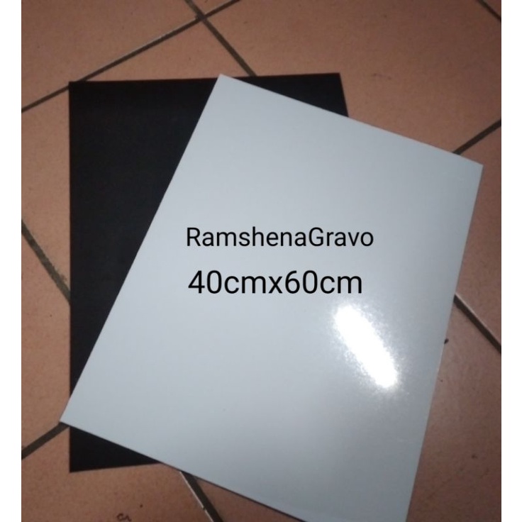 

Al gravoply / bahan name tag / panel /60cmx40cm tebal 1.5mm