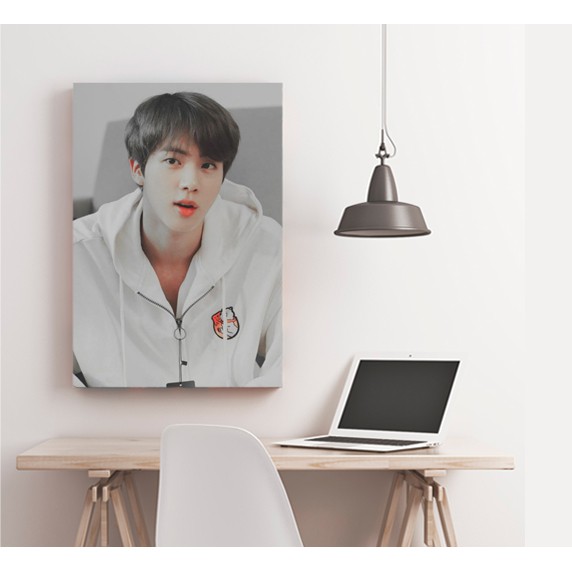 Hiasan Dinding Jin BTS/ Poster Jin BTS/Hiasan Kamar Jin BTS / Walldecor / Hiasan Foto Jin BTS / BTS2