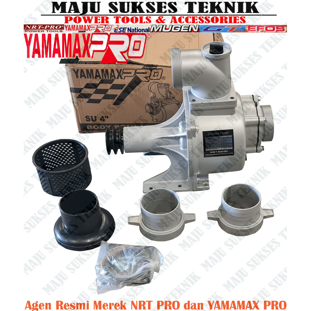 YAMAMAX PRO Bodi Pompa Alkon Sedot Air Irigasi 4 Inch SU 4 SU 100 / Body Pompa 4" Dim SU4 SU100 Mode