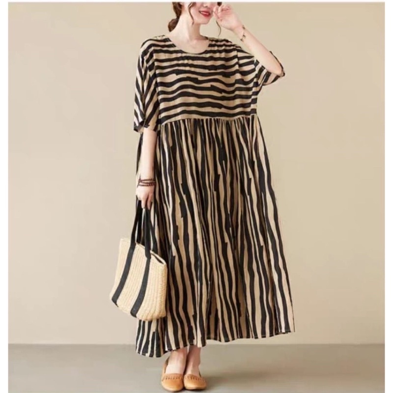 DRESS LOOSE ZEVANIA IMPORT KS79003