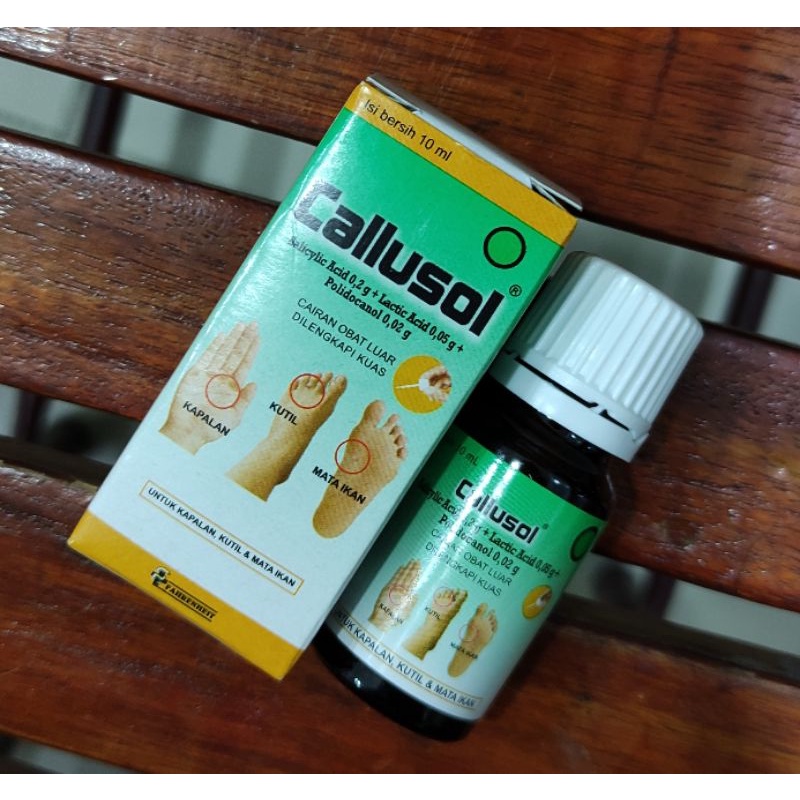 Callusol 10 ML / Obat Kutil / Mata Ikan / Kapalan Terlepas