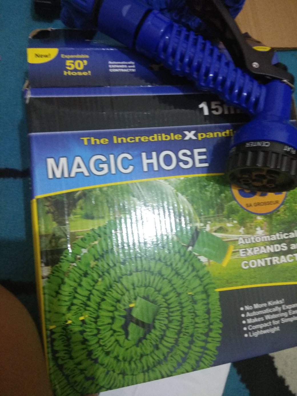 Selang Magic Xhouse-kepala Selang Air Fleksibel - Spray Gun Wash - Semprotan Air