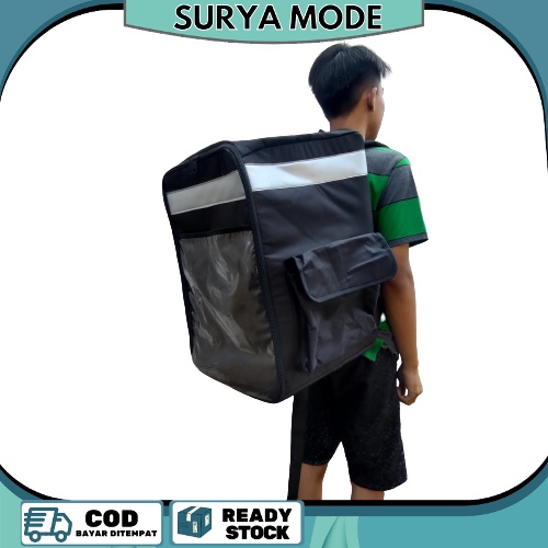 TAS MOTOR KURIR TAS KURIR PUNGGUNG ANTI AIR bahan Tebal harga EKONOMIS