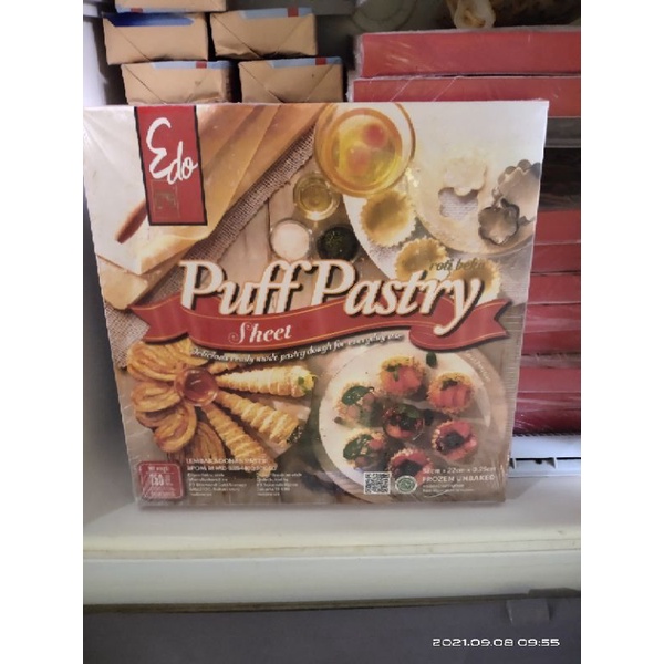 

Puff pastry Edo 750gram