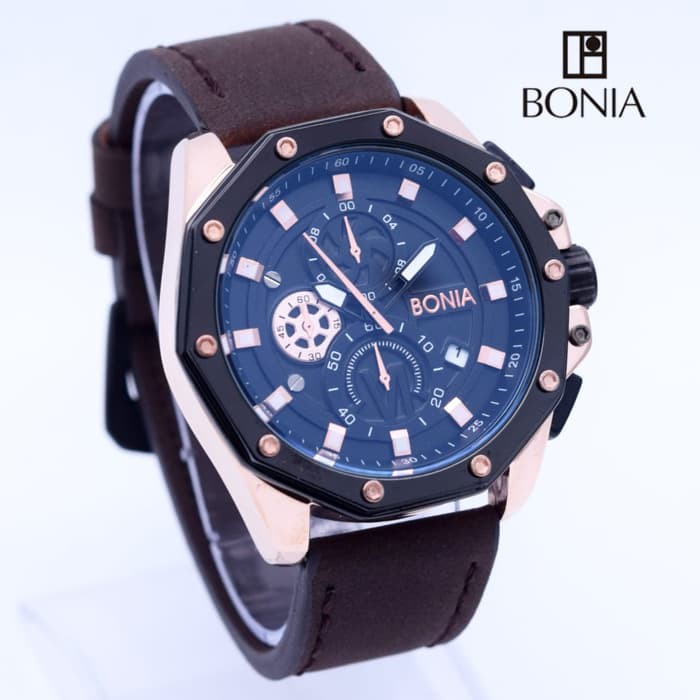 Jam Tangan Pria Bonia Tesoro Chrono Body Rose