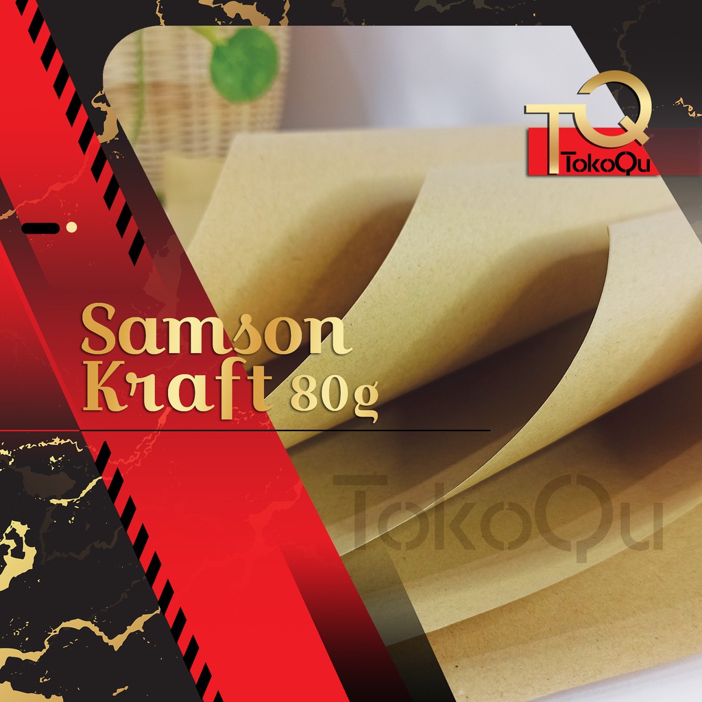 

[isi 50 lembar][A5/A4/Folio] Kertas Samson/Samson Kraft 80gram/Kertas bungkus coklat/Samson kraft paper