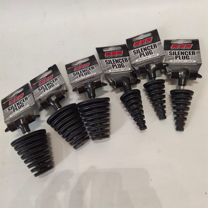 Tutup Silincer Knalpot DRC Tutup Knalpot KTM Silincer Plugs DRC