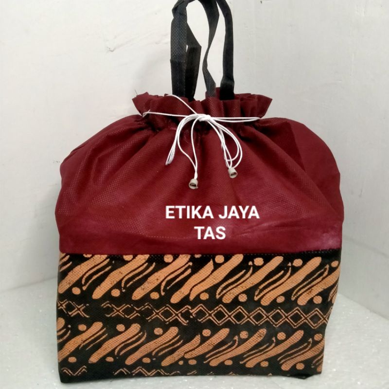 PROMO Tas hajatan spunbond serut TEBAL  batik 22