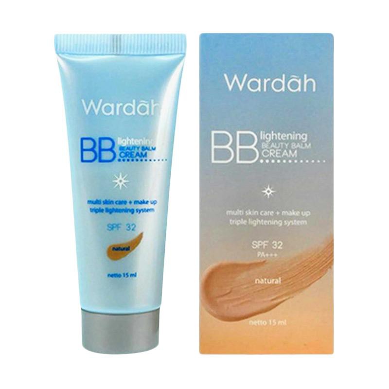 Wardah BB cream SPF 32 15ml (Light/Natural)