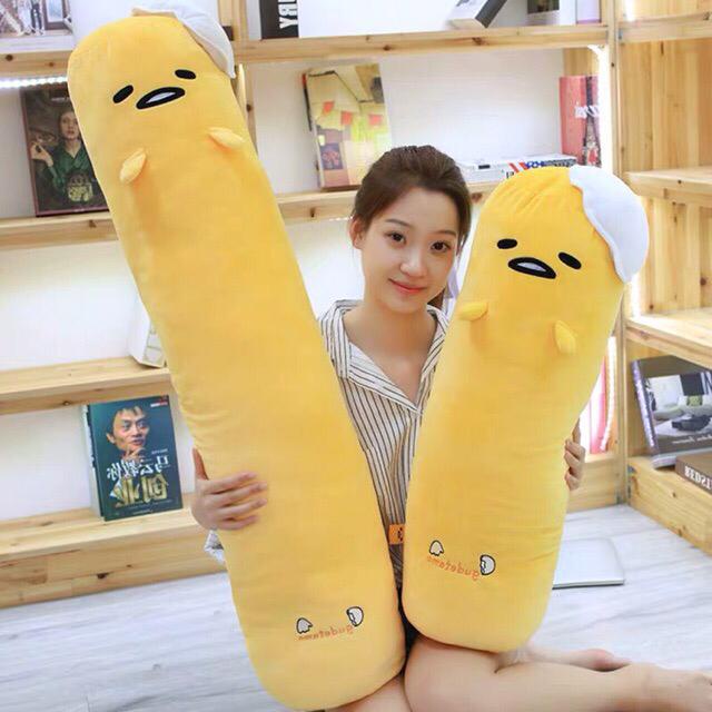 BONEKA BANTAL GULING GUDETAMA 110CM ORIGINAL IMPORT PLUSH TOY DOLL MAINAN ANAK MINISO | KADO HADIAH 
