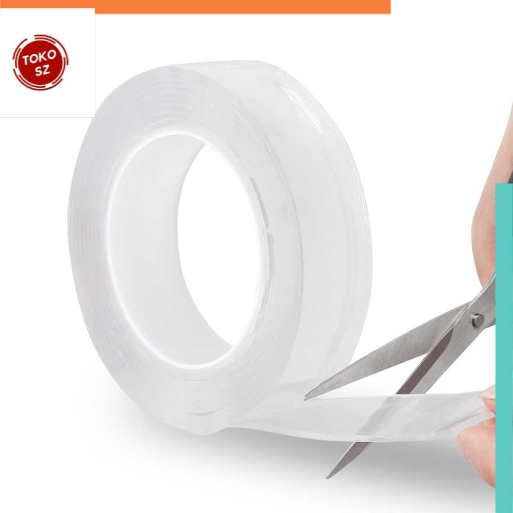 

New Trend SzGlue Double Tape Perekat No Trace Washable Sticker - J007