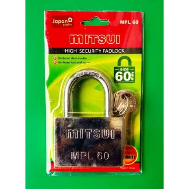MITSUI GEMBOK BESI MPL 60