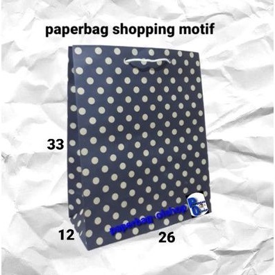 

paperbag fashion polka (26x12x32)