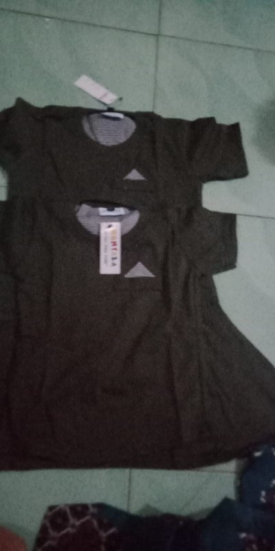 Couple Anak Dress Hem Batik