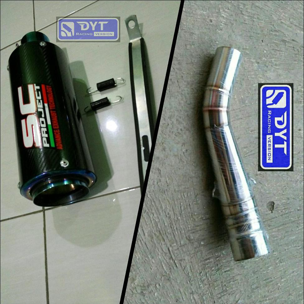 Hemat Knalpot Racing Sc Project Dan Slip On Untuk Cb150R - Cbr150 - K45 Promo