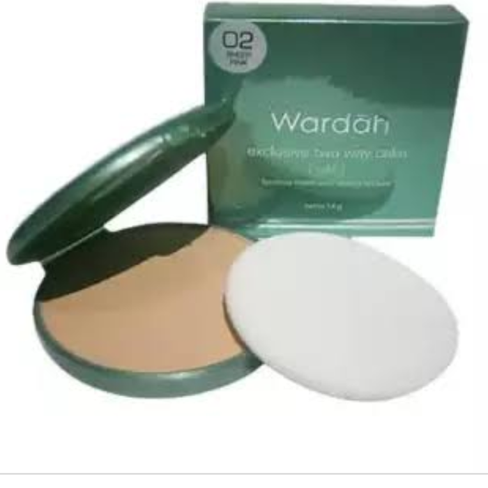 Wardah refill Exclusive TWC/bedak padat exclusive