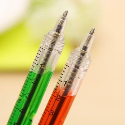 

Pulpen Jarum Suntik Lucu Korean Syringe Ballpoint Pen Souvenir