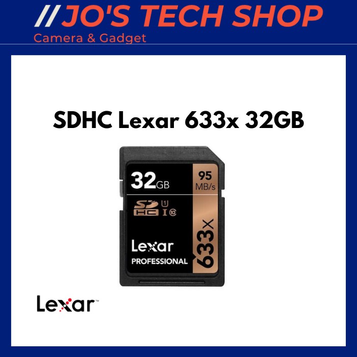 Lexar Professional SDHC 32GB UHS-1 633X