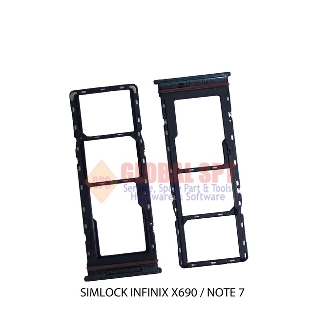 SIMLOCK INFINIX X690 / TEMPAT KARTU NOTE 7 / DUDUKAN SIMCARD