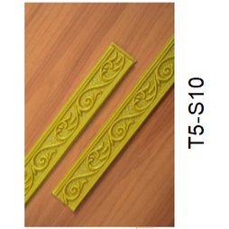 List wallfoam 3D TERBARU 2.3m×5cm×5mm-EMAS HIJAU