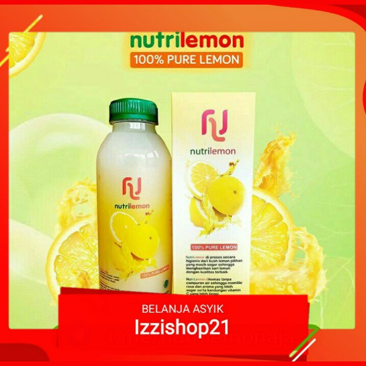 

Sari Lemon Asli Nutri Lemon untuk kebutuhan Vitamin C dan Diet sehat anda