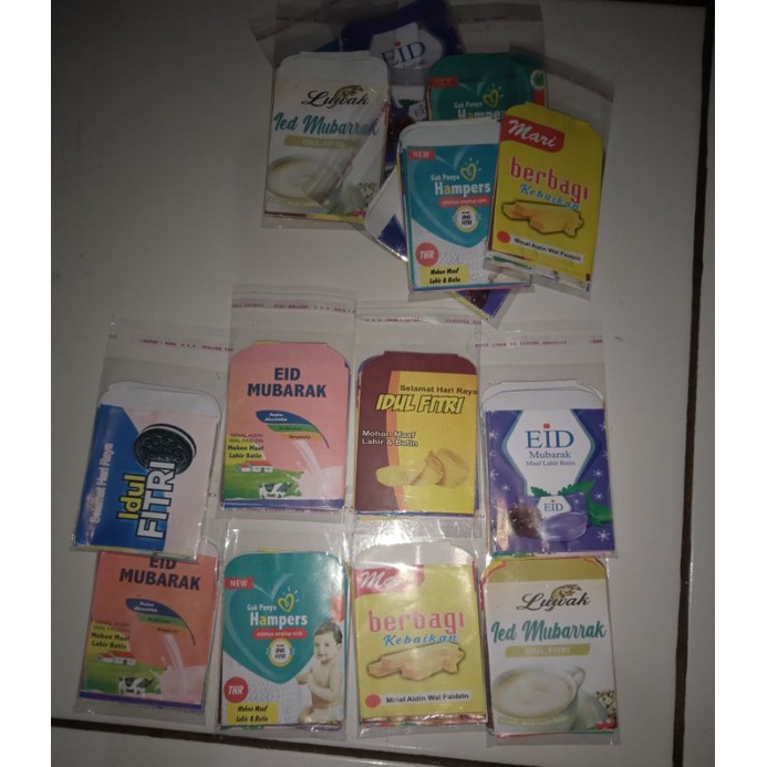 

MURAH AMPLOP LEBARAN KEKINIAN 10PCS