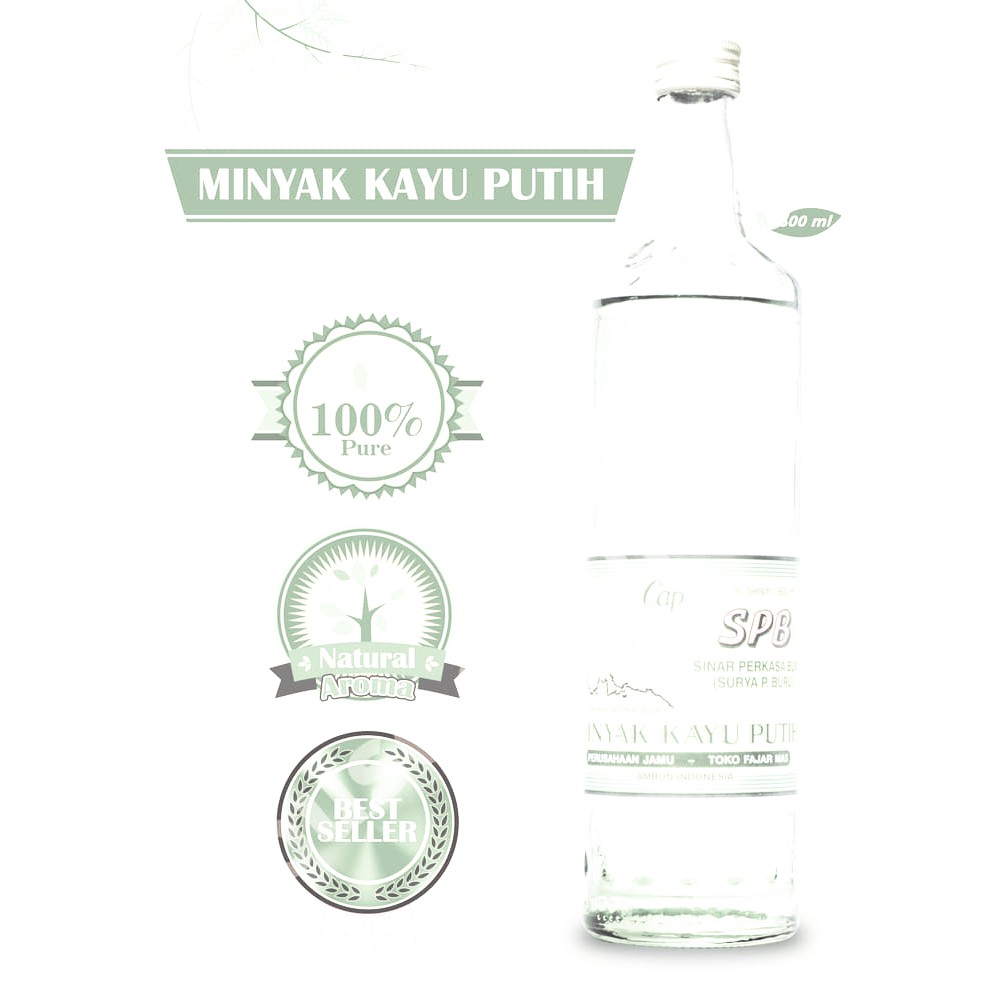 MINYAK KAYU PUTIH 600 ml   dari PULAU BURU  AMBON Limited
