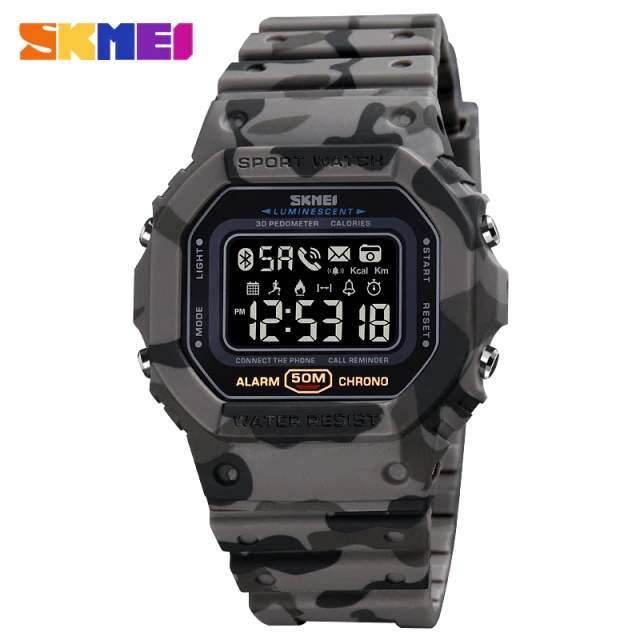 Jam Tangan SKMEI 1743 Bluetooth Sport Pria Original SKMEI