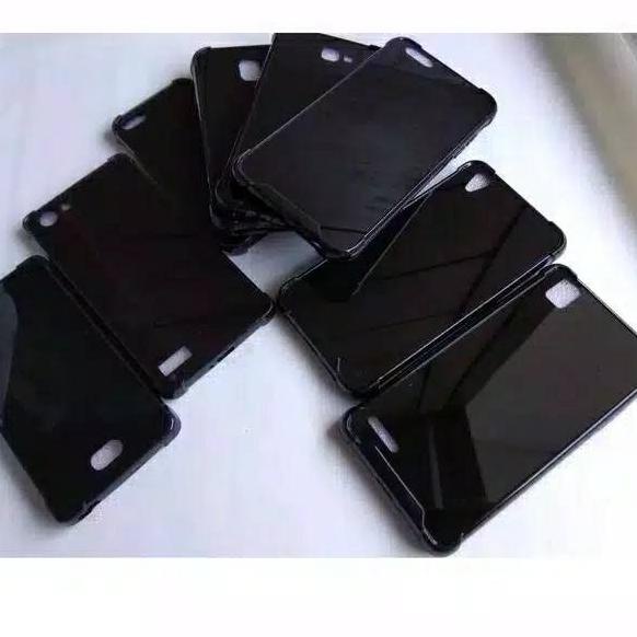 ♠ Anti crack akrilik hitam Oppo Realme 3  realme 3 pro realme 5 pro - Fuze case