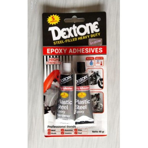

Dextone Lem Campur / Lem kawin / Hitam Putih 5 menit