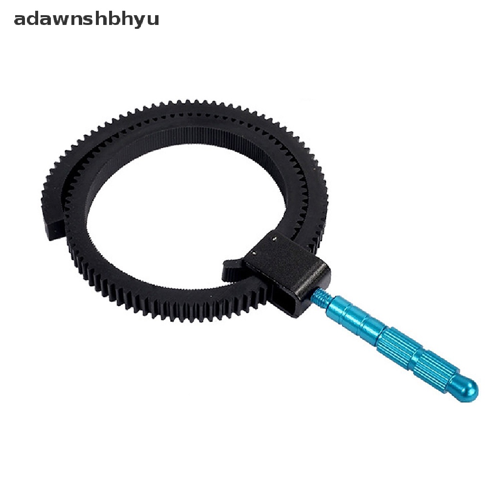 Adawnshbhyu Zoom Focusing Follow Focus Handle Scale Lever Dengan Gear Ring Untuk Lensa Kamera