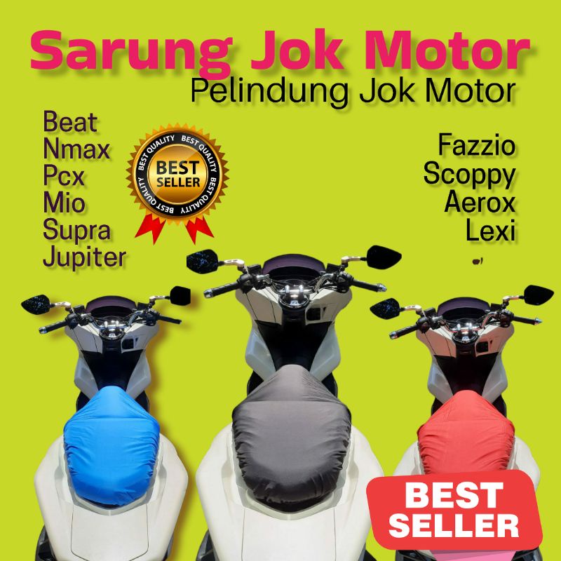 Sarung Jok Motor Beat Cover Jok Motor Beat Mantel Jok Motor Beat