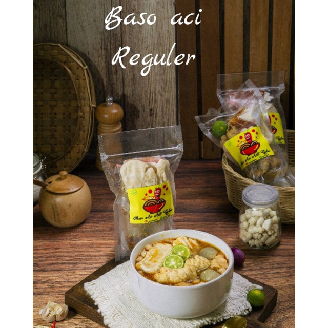 

Baso Aci Reguler |Bakso aci | Boci instan & HOMADE khas CABANGBUNGIN