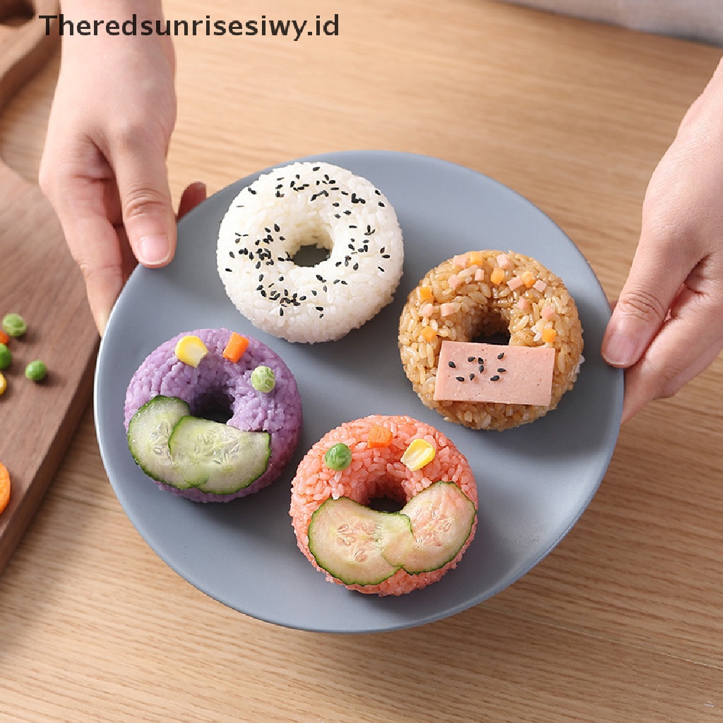 # Alat Rumah Tangga # Cetakan Pembuat Bola Nasi Donat Sushi DIY Anti Lengket