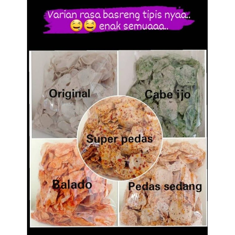 

BASRENG BASO GORENG TIPIS KEMASAN BESAR