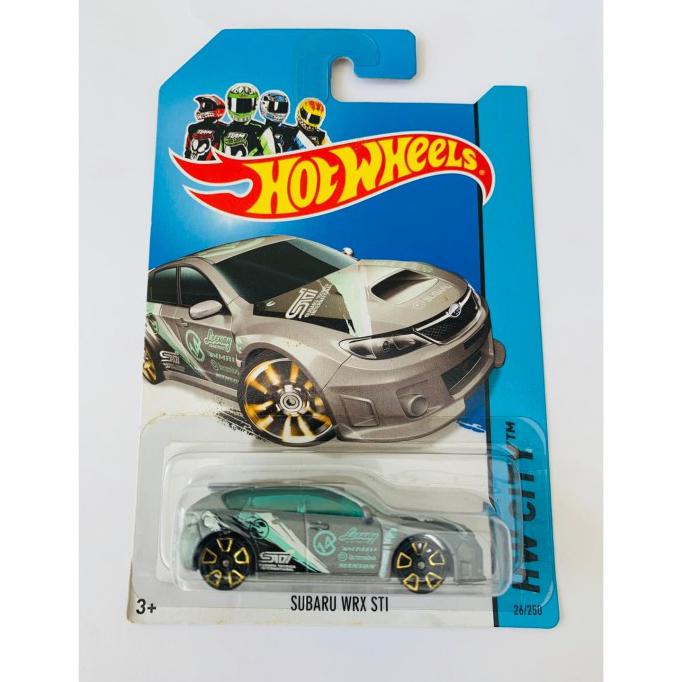 HOT WHEELS HOTWHEELS SUBARU WRX STI ABU TREASURE HUNT LANGKA MURAH JUR4