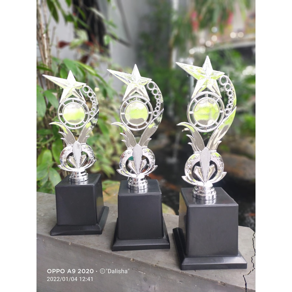 Piala Mini Bintang Champion Silver Piala Murah Piala Grosir Piala Mini Piala Plastik harga satuan Pi