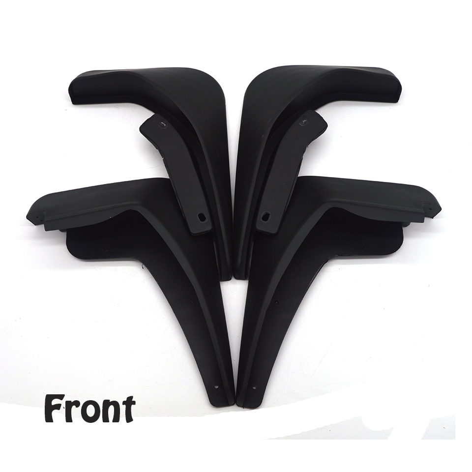 1 Set Mud Flap Pelindung Splash Untuk Fender Mobil Ford Fiesta 2009-2016