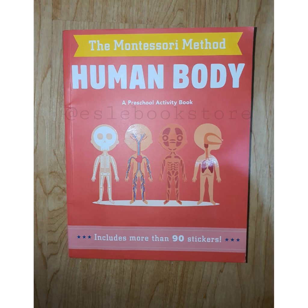 MONTESSORI ACTIVITY - HUMAN BODY (BOOK)