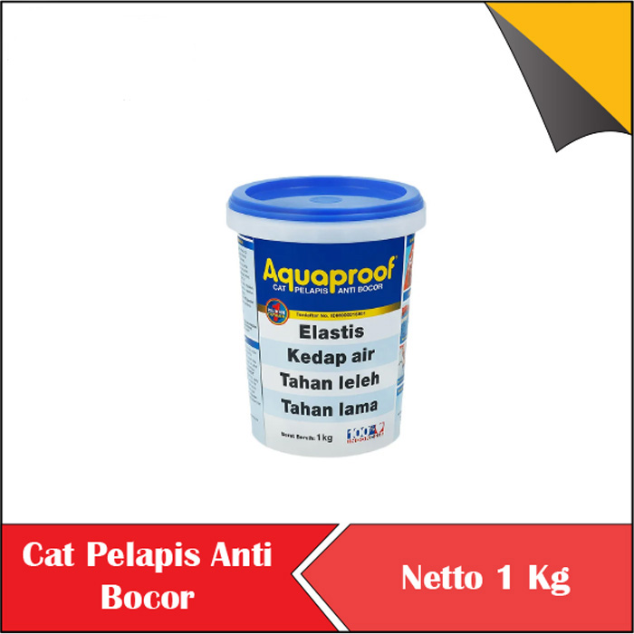 AQUAPROOF CAT PELAPIS ANTI BOCOR ANTI REMBES CAT TEMBOK EKSTERIO