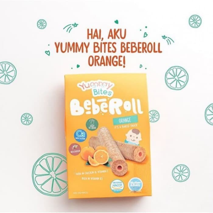 Makassar! Yummy Bites Beberoll / Snack Biskuit Bayi 40 gr