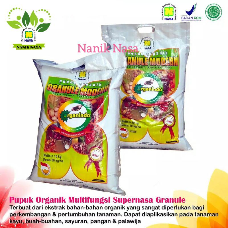 PUPUK ORGANIK MODERN SUPERNASA GRANULE